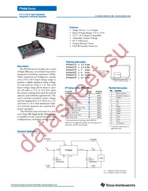 PT6651G datasheet  